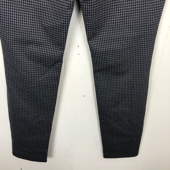 Dalia Houndstooth Pull On Stretch Dress Pants Sz 8 - Picture 8 of 12